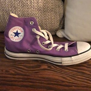 Purple Converse All Stars